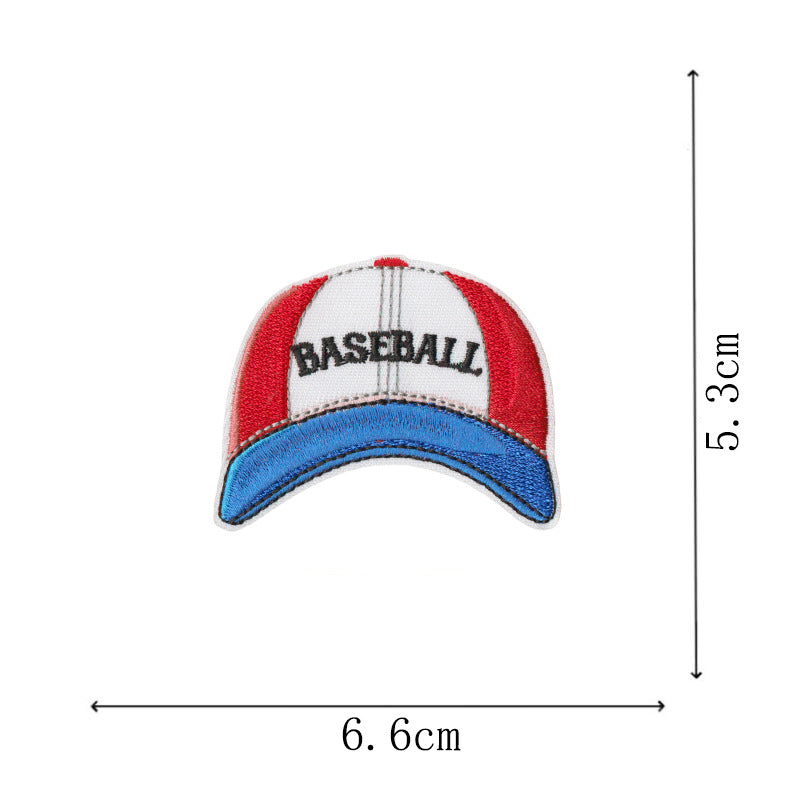 Wholesale Bow Cartoon Baseball DIY Patches