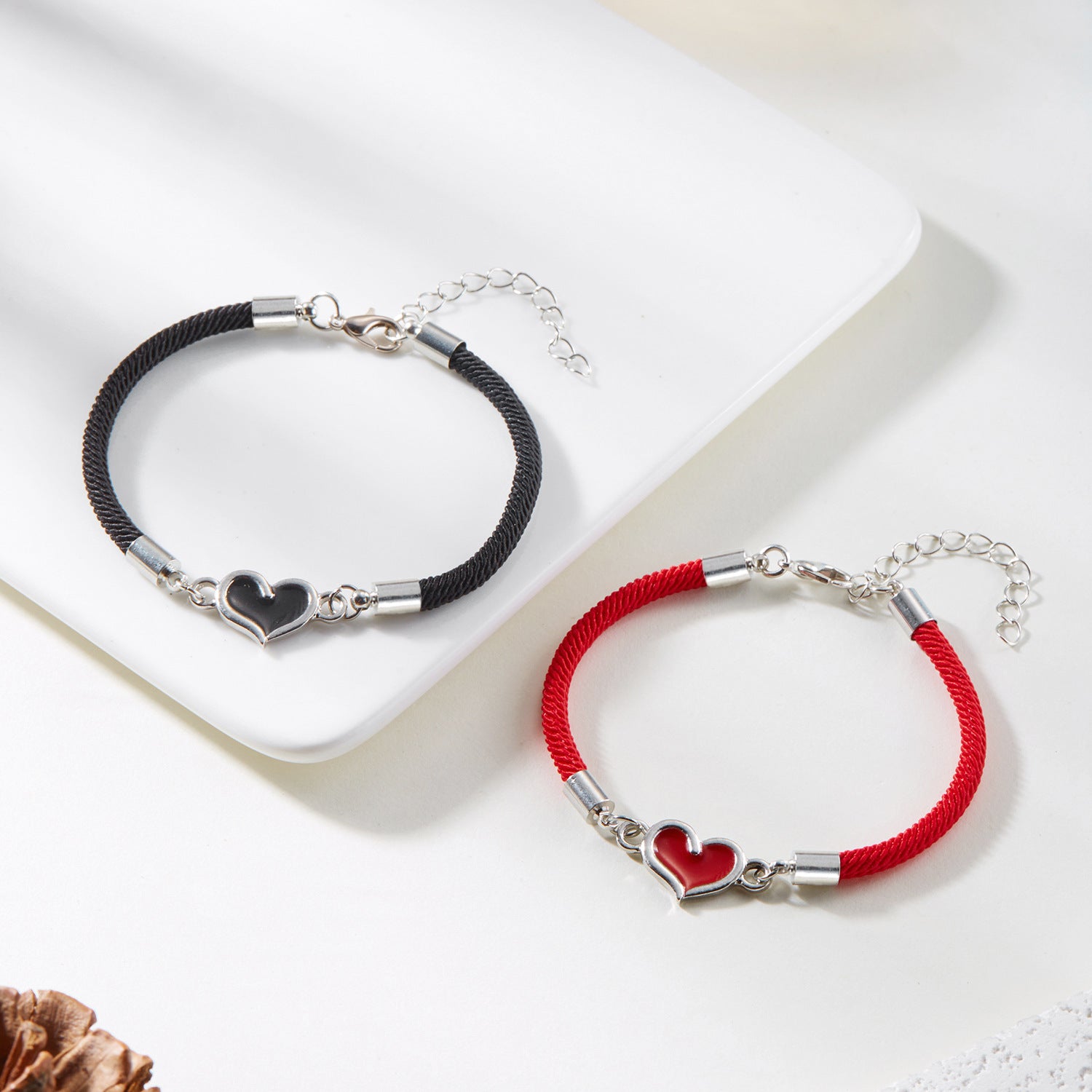 Wholesale  Luminous Bracelet Luminous Hand Rope Valentine' s Day Gift suit