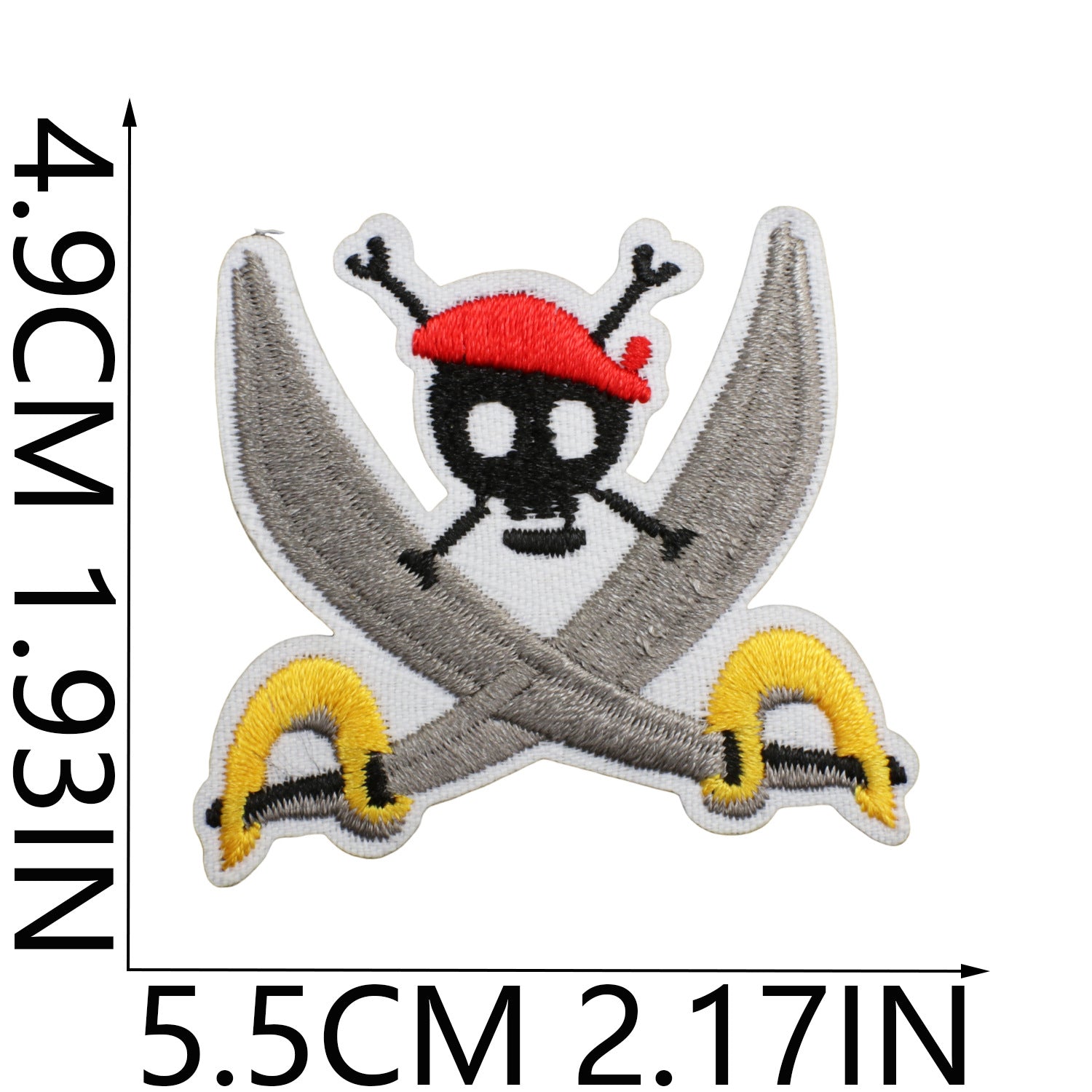 Wholesale Pirate Ship Embroidery Patch Iron On Treasure Map Cartoon Telescope Decorative DIY Accessory For Clothing Party And Gift