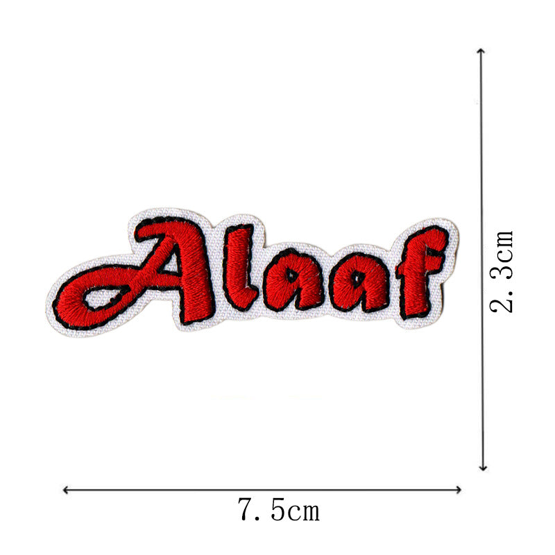 Wholesale Red Cartoon Carnival Series Embroidery DIY Patches