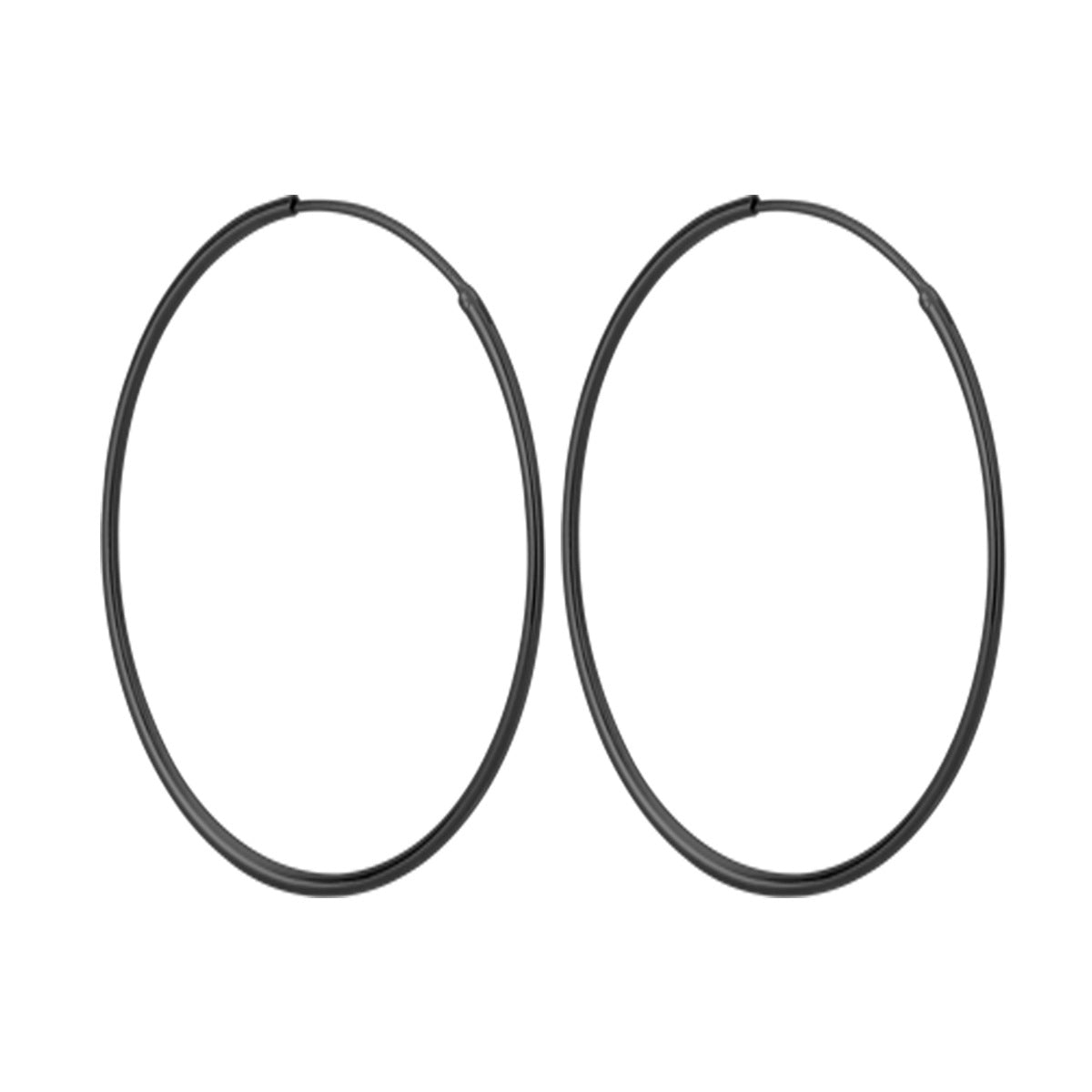 Wholesale S925 Sterling Silver 1.2mm1.5mm Wire Diameter Large Ear Ring