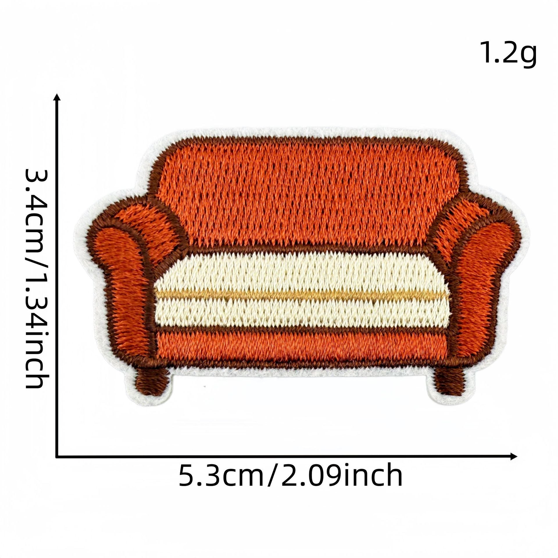 Wholesale 32Pc Home Theme Iron On Embroidered Patches DIY Sewing Decorative Appliques For Clothing Bags And Home Decor