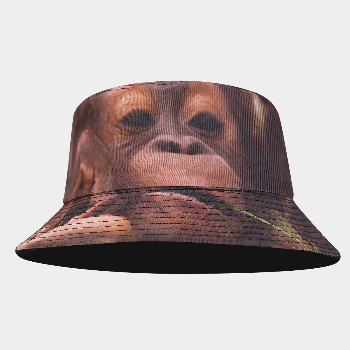 Wholesale Fashion Heat Transfer Large Pattern Double-sided Sun Visor Bucket Hat