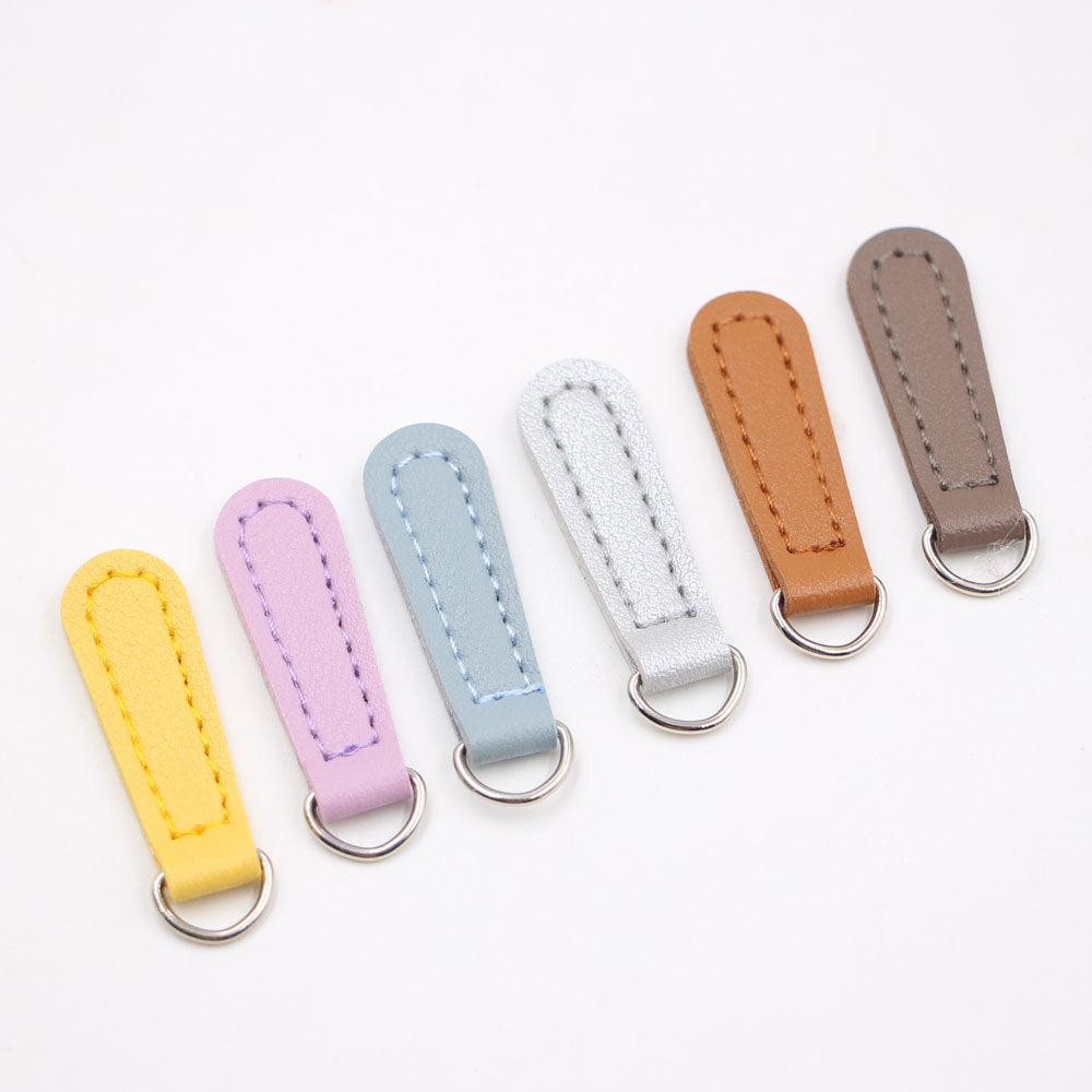 Wholesale Trendy PU Leather DIY Pendant Charms For Phone Case Decor Craft Supply Gift Making