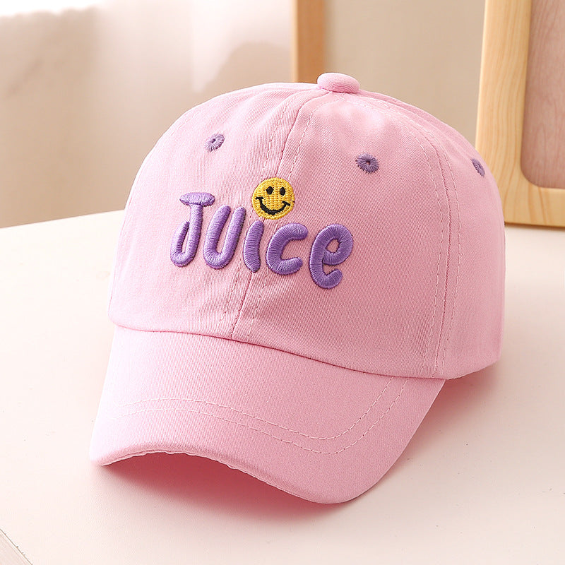 Wholesale Cotton Embroidered Letter Children's Baseball Caps