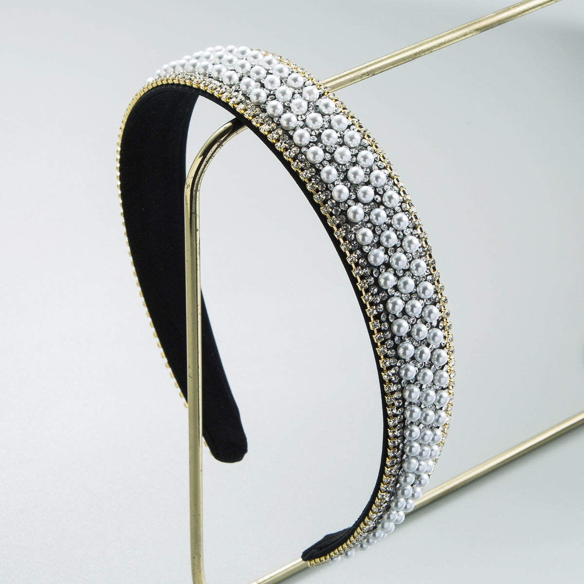 Wholesale Trendy Color Full Diamond Non-slip Headband