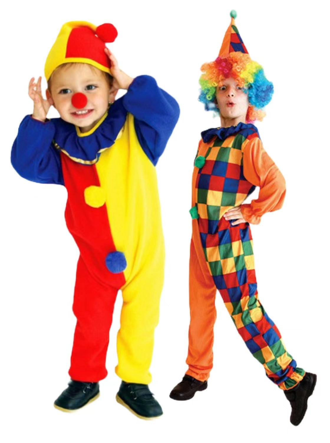 Wholesale clown costumes Children's Day stage performance costumes