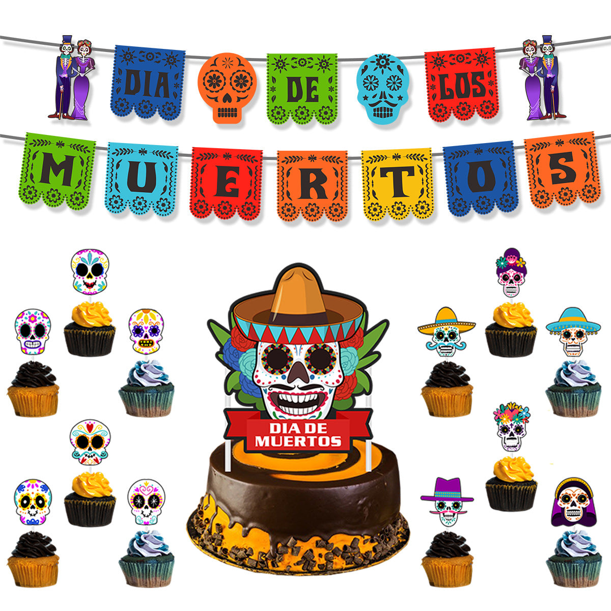 Wholesale Party Bunting Paper Decorations