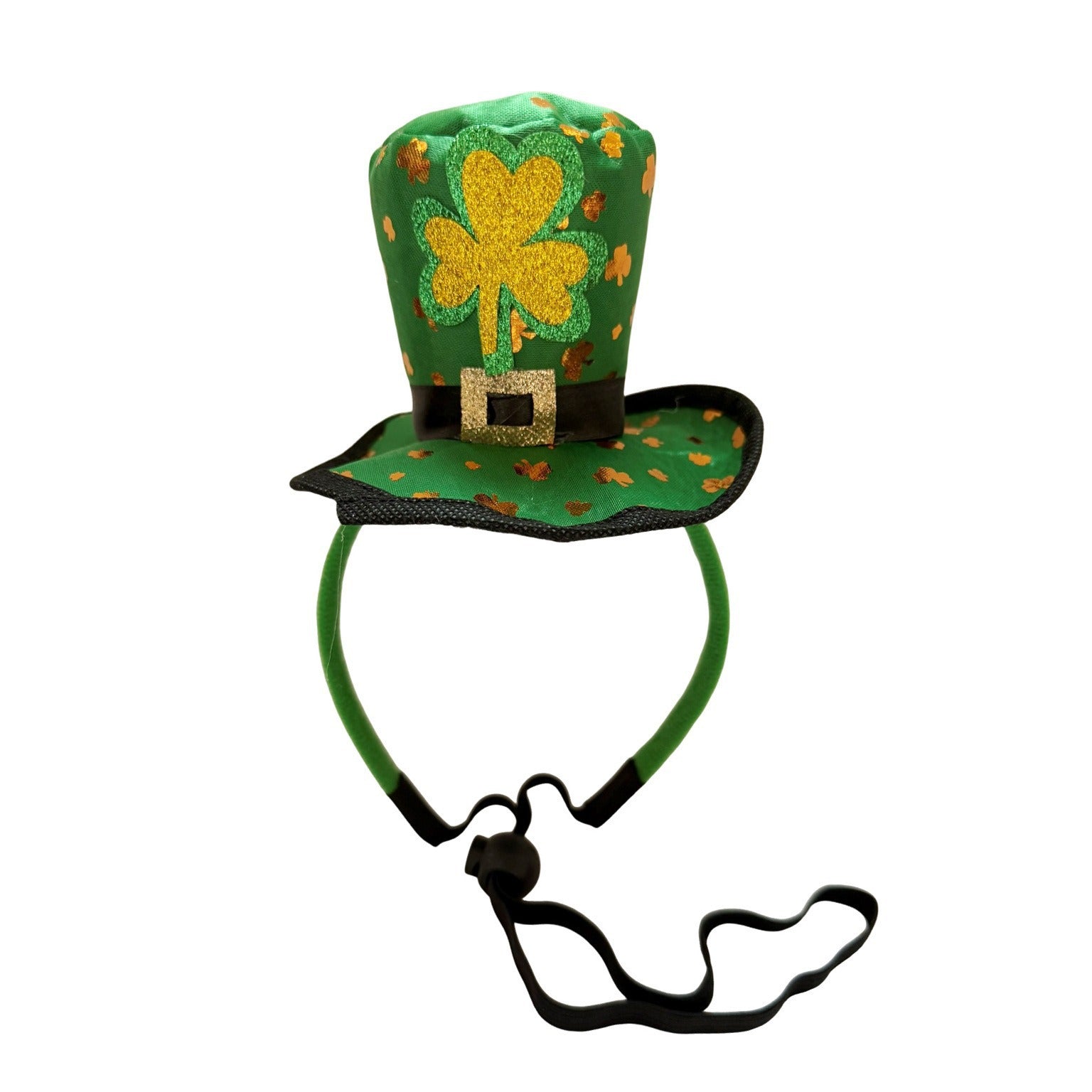 Wholesale St.  Patrick' s Day Clover Colorful Strip Headband