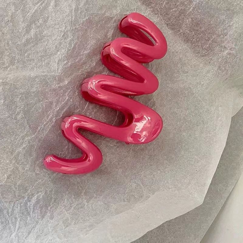 Wholesale Dopamine Wavy Line Hair Clips