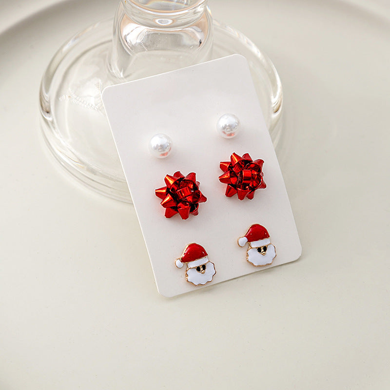 Wholesale Christmas Cartoon Earrings