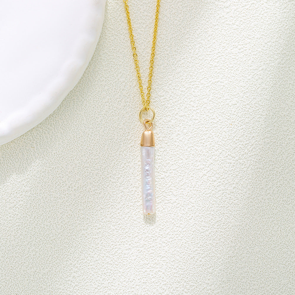 Wholesale Natural Freshwater Pearl Special-Shaped Necklace