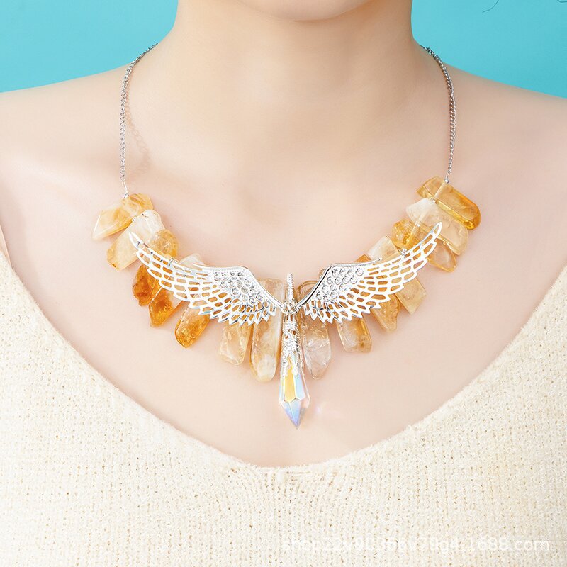 Wholesale Natural Citrine Necklace