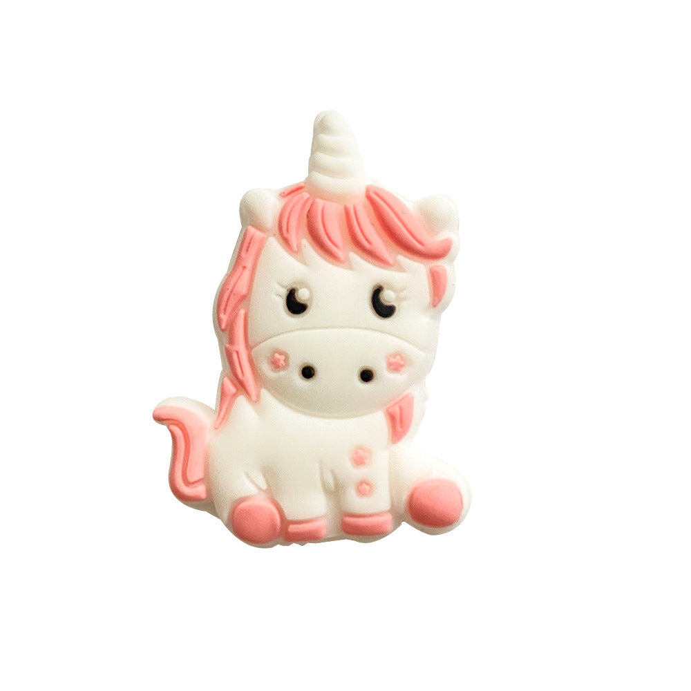 Wholesale 10pcs colorful cartoon elephant animals focal beads