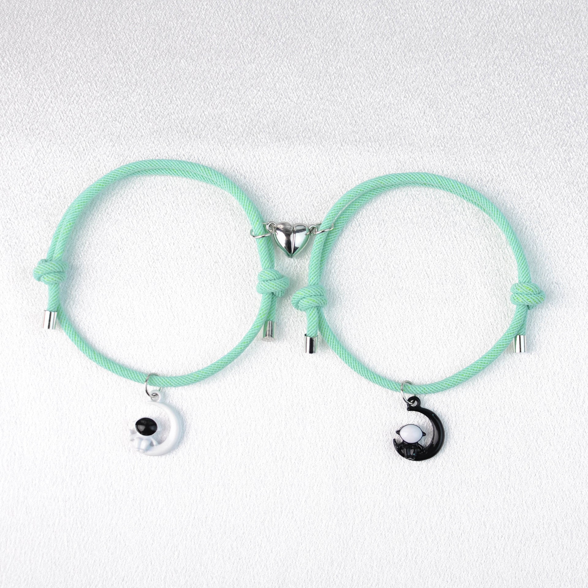 Wholesale Astronaut Magnetic  Bracelet Multi-color Milan Rope Adjustable