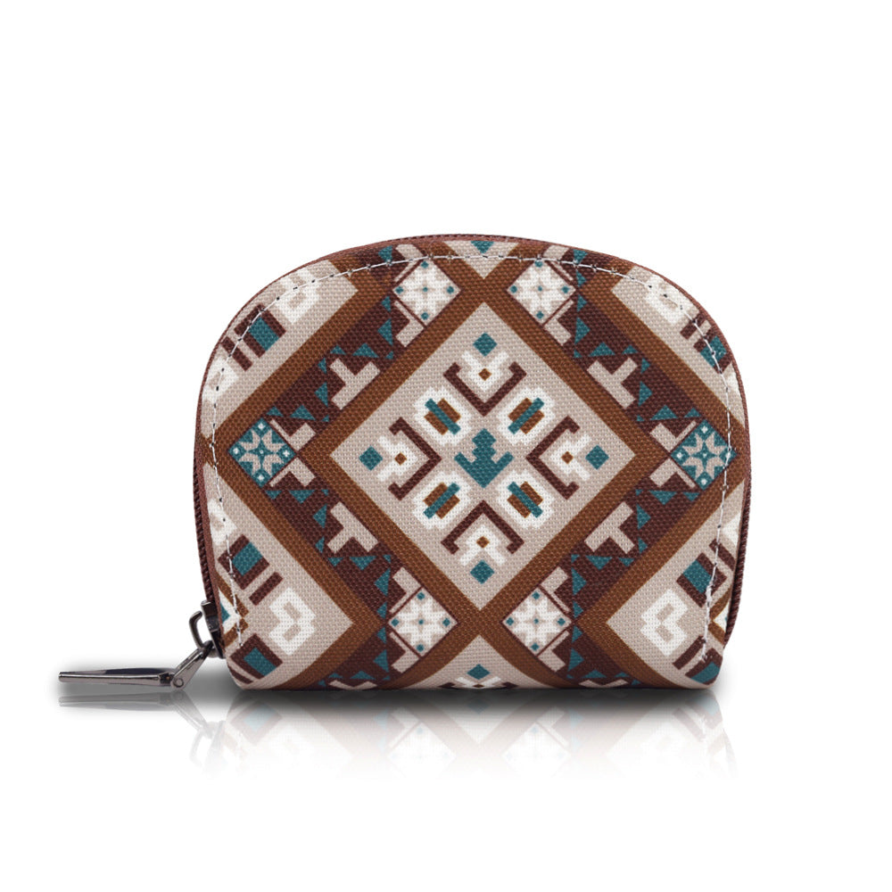 Wholesale Vintage Oxford Cloth Card Holder and Coin Purse