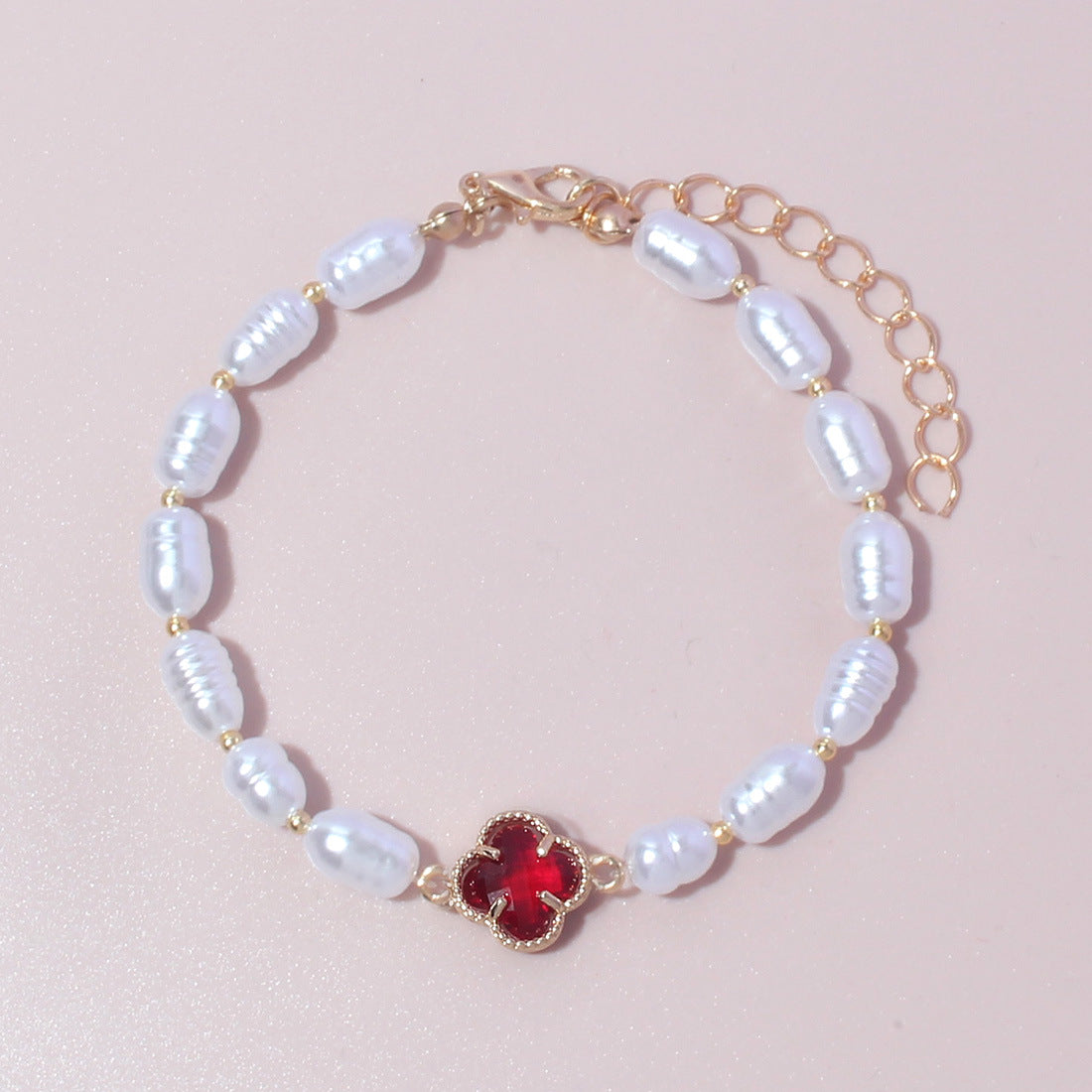 Wholesale personalized vintage fashion pearl street clap bracelet