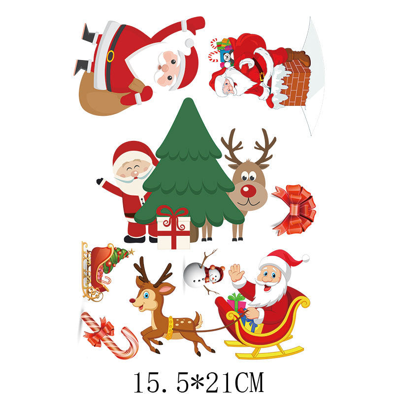 Wholesale Christmas Cartoon Heat Transfer Patterns  UV DTF Ready to Press Transfers Wraps