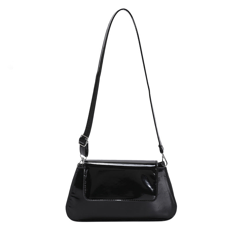 Bolso de hombro Glossy de láser PU al por mayor