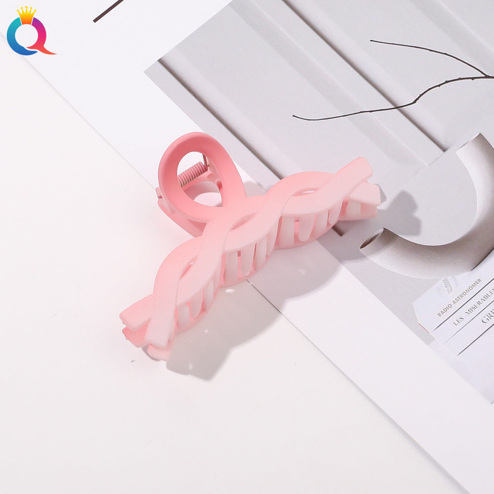 Wholesale Sakura Pink Gradient Butterfly Hair Clip