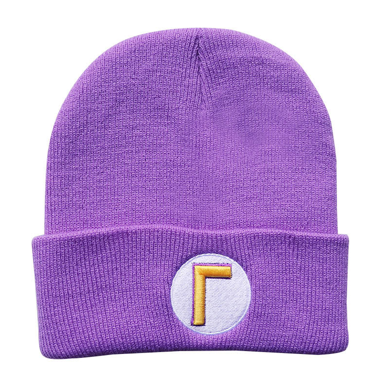Wholesale Cartoon Embroidery Pullover Hip Hop Beanie