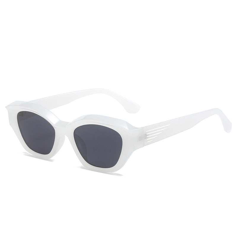 Wholesale Irregular Hip Hop Line Women's PC Sunglasses