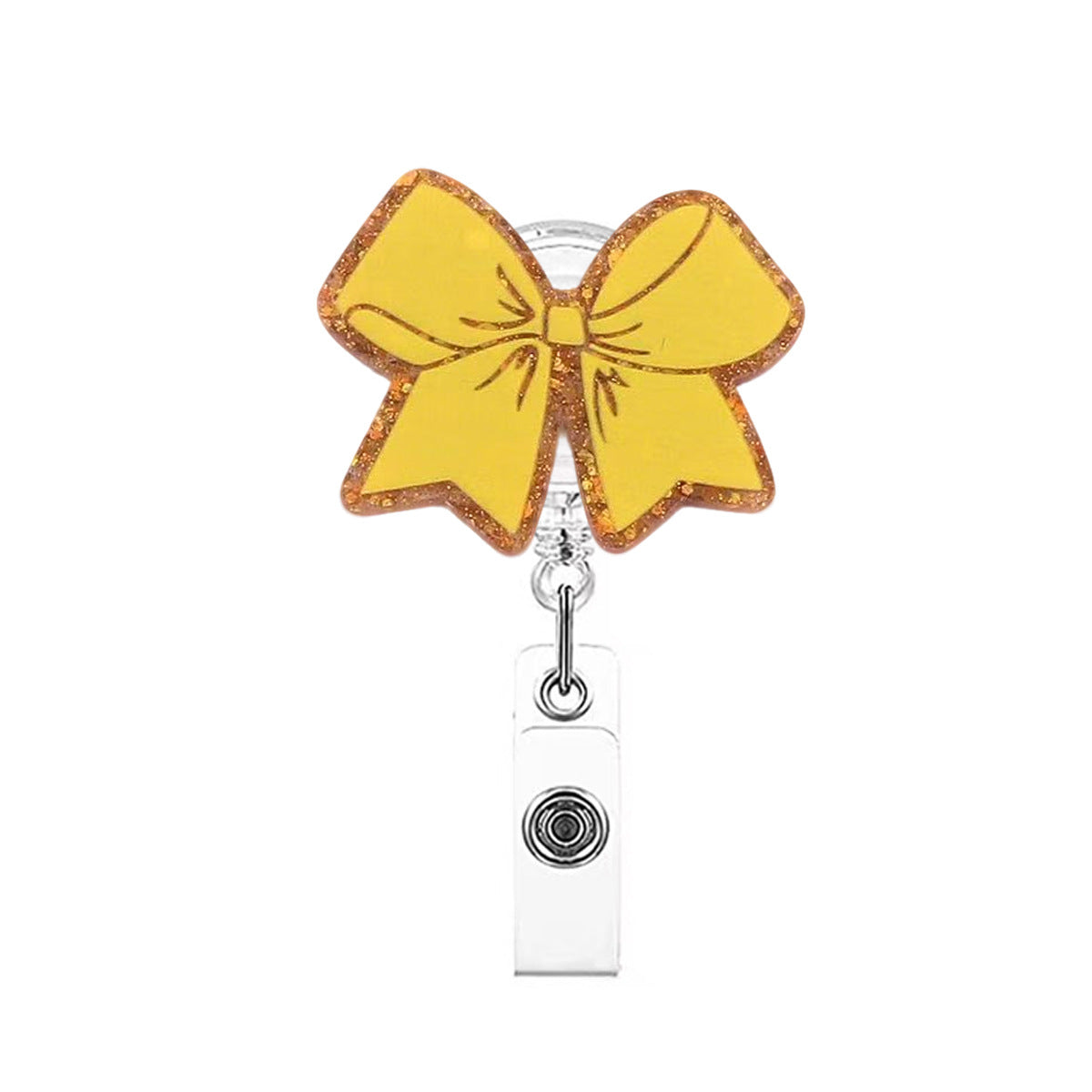 Wholesale Christmas Colored Bow Badge Reels