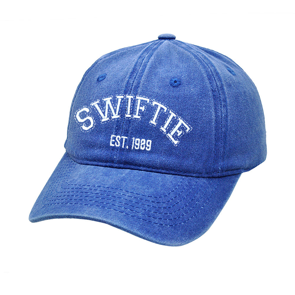 Wholesale Taylor Swift Embroidered 1989 Letters Vintage Baseball Cap