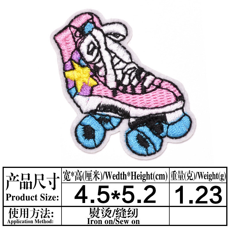 Wholesale Felt Cartoon Iron On Patches Set Of 13 For Jeans DIY Accessory