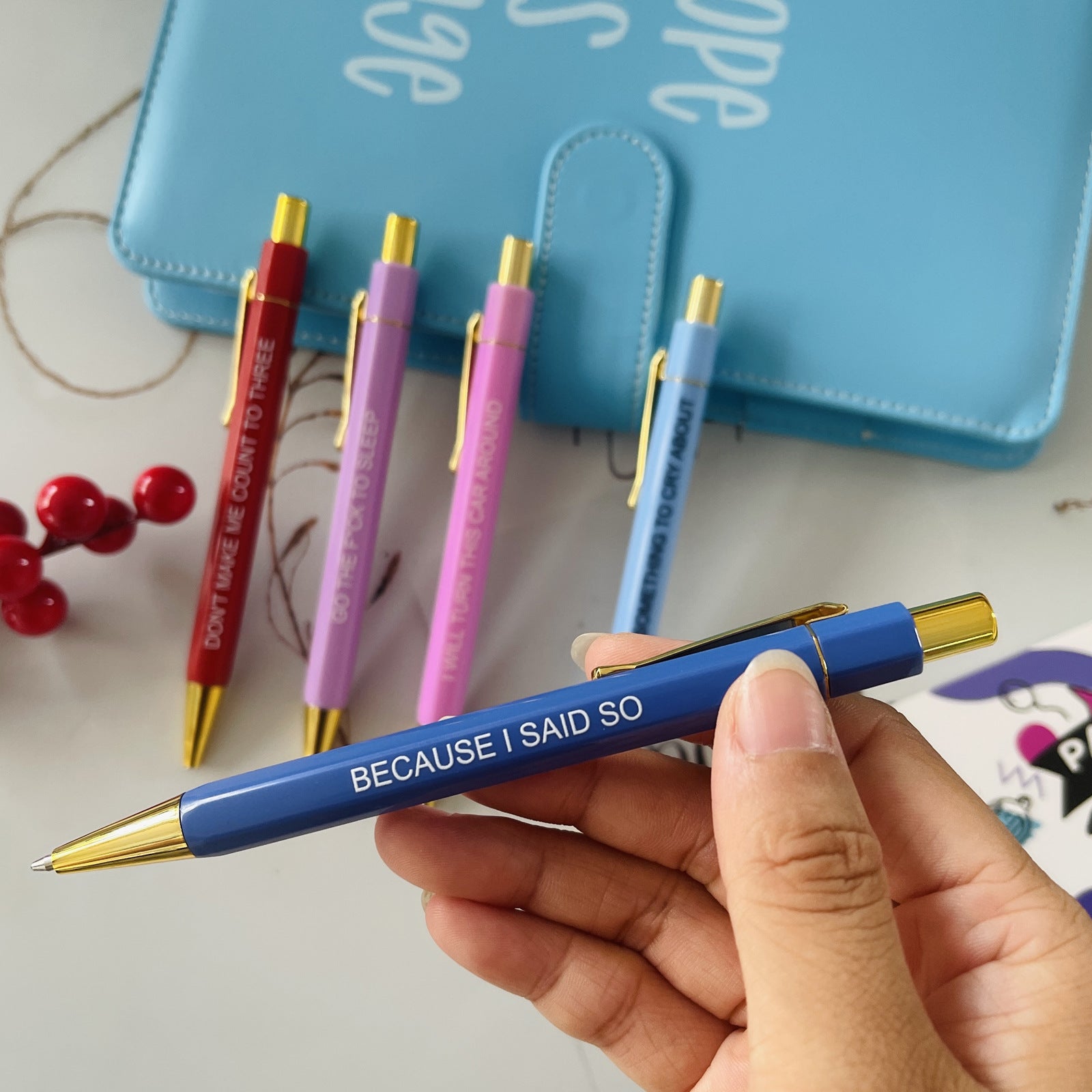 Wholesale Pens Paper Cards, Plastic Ballpoint Pen Sets