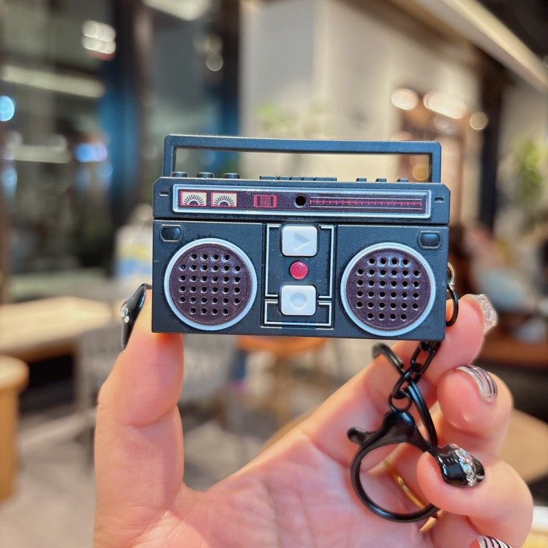 Wholesale Creative Retro Radio Keychain