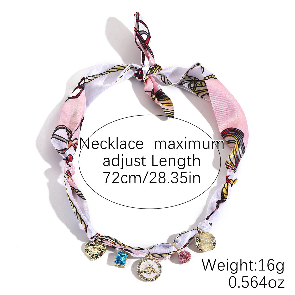 Wholesale  Summer Pearl Silk Pendant Necklace