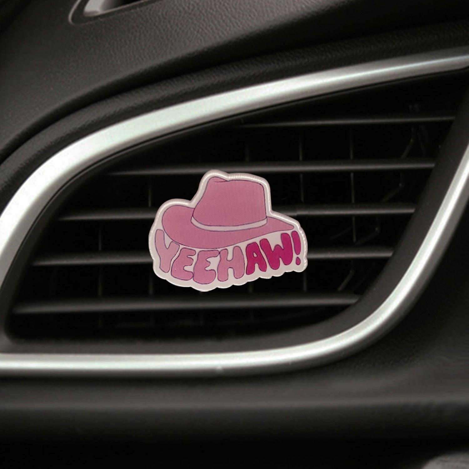 Wholesale Pink Acrylic Car Aromatherapy Clip