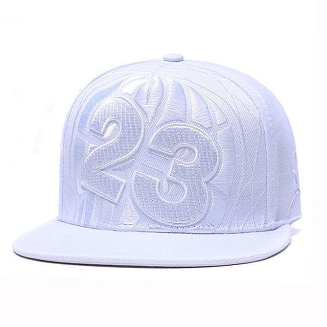 Wholesale Colorful Number 23 Outdoor Sports Baseball Hat