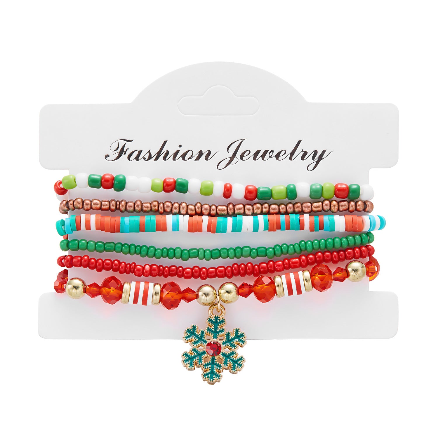 Wholesale Christmas Combination Paper Card Bracelet