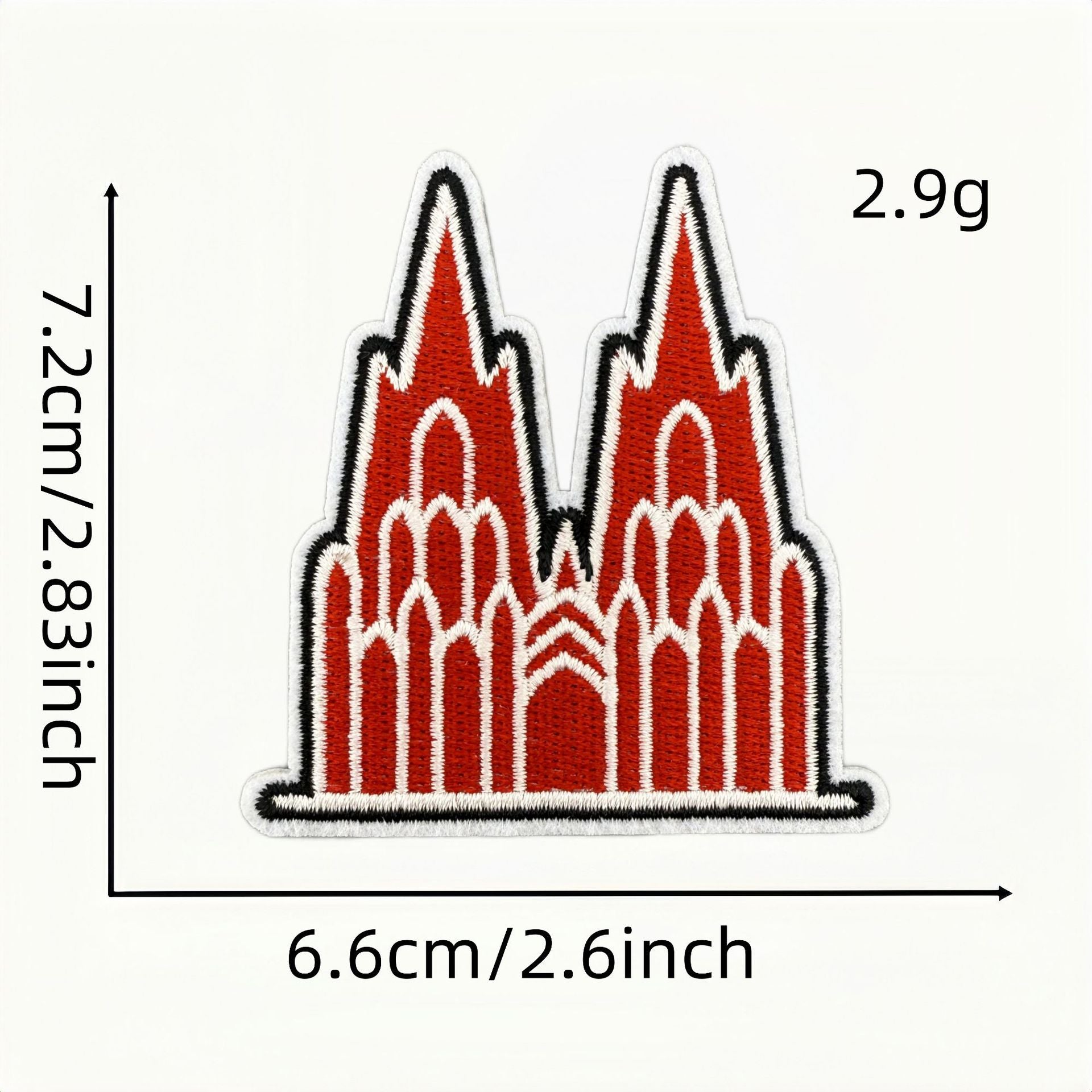 Wholesale Carnival cartoon red clown DIY patches