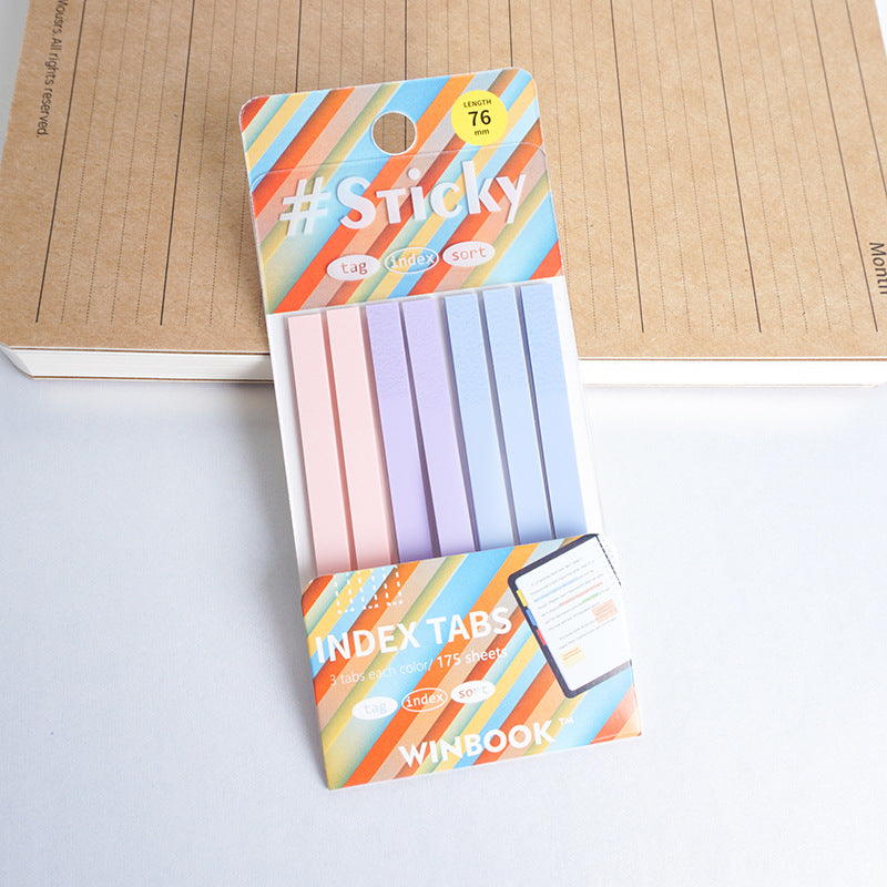 Wholesale 10PCS Transparent Paper Sticky Note Index Stickers