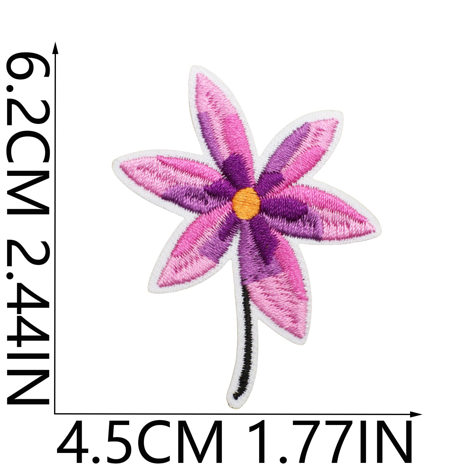 Wholesale Floral Embroidery Patch Butterfly And Bee Design Polyester Thread Clothing Decorative Accessory Everyday Gift Boutique Resale