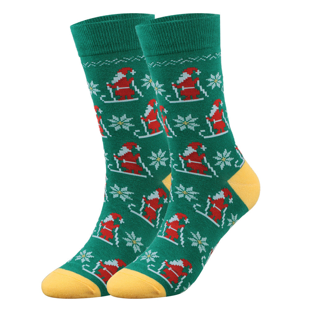 Wholesale New Christmas Men's Cotton Socks