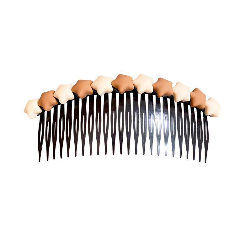 Wholesale Acrylic Love Long Hair Comb Hair Clip