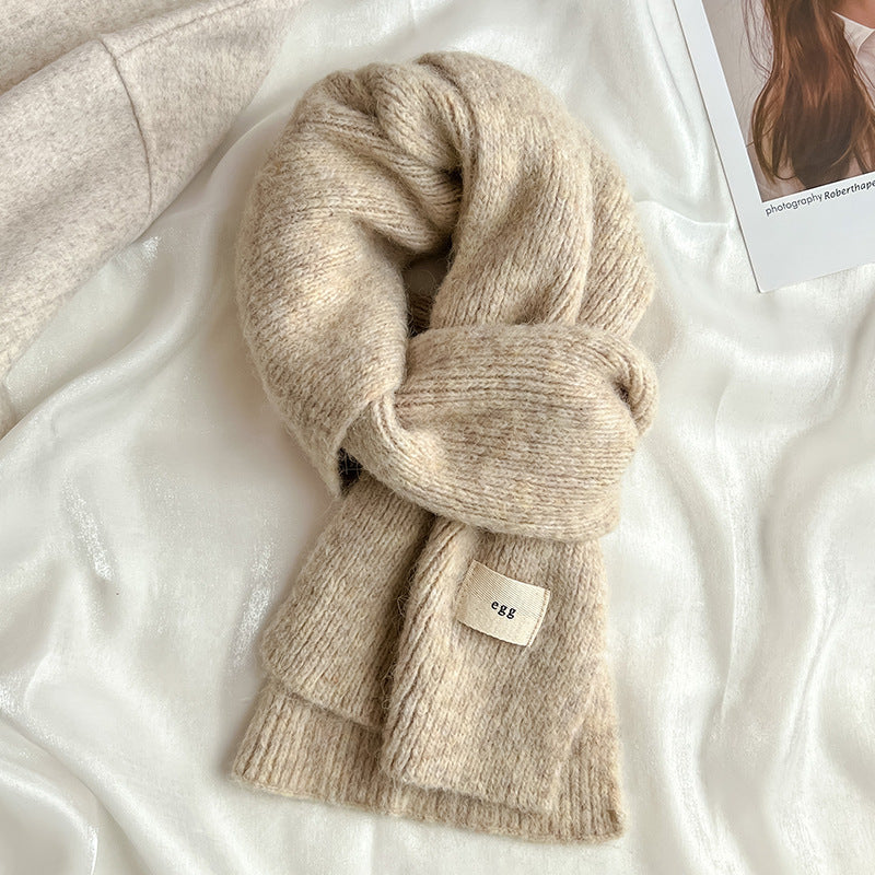 Wholesale Winter Soft Heather Knitted Mohair Scarf
