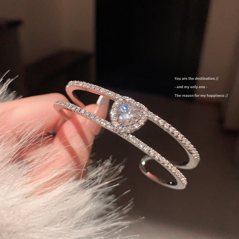 Wholesale Zircon Geometric Bracelet