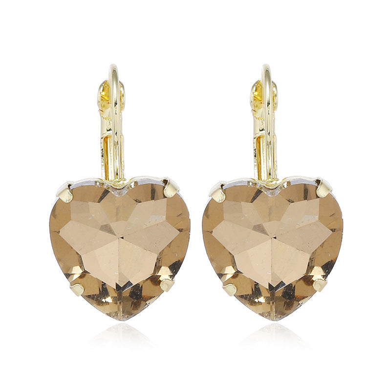 Wholesale Love Crystal Earrings