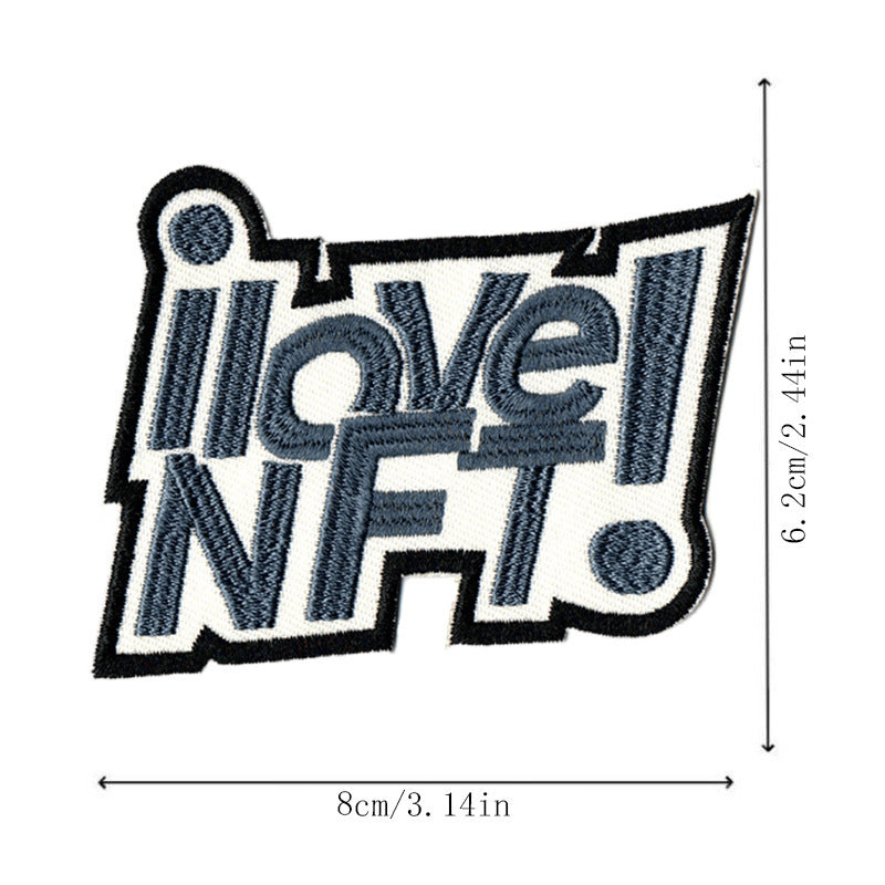 Wholesale Cartoon Embroidered Patches Set Of 9 Sew On Applique Badge For Coats Craft Supply