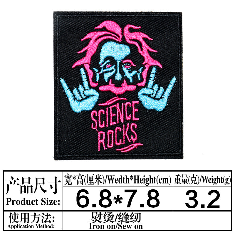 Wholesale Skull Pentagram Series DIY Patches