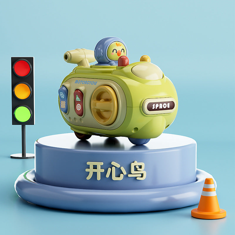 Wholesale Multifunctional Pull Back Car Push Car Whistle Car Creative Car Motorcycle Toy Car