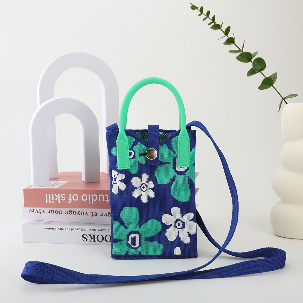 Wholesale Knitted Versatile Sweet Crossbody Handbags
