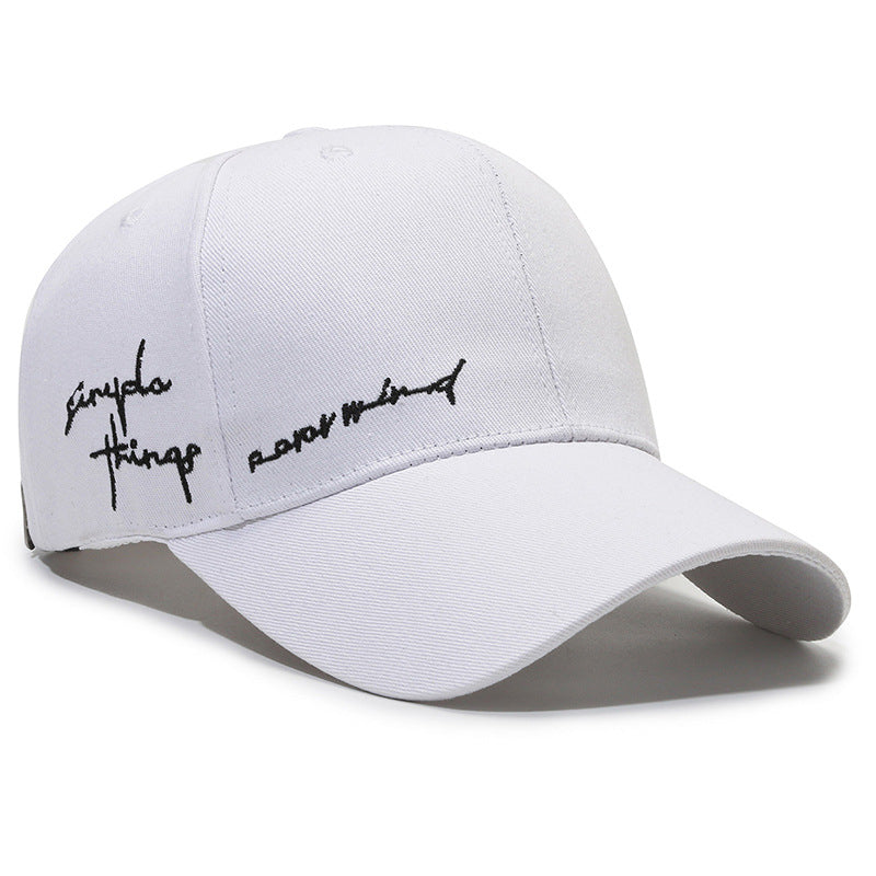 Wholesale Embroidered Letters Casual Sun Protection Baseball Cap