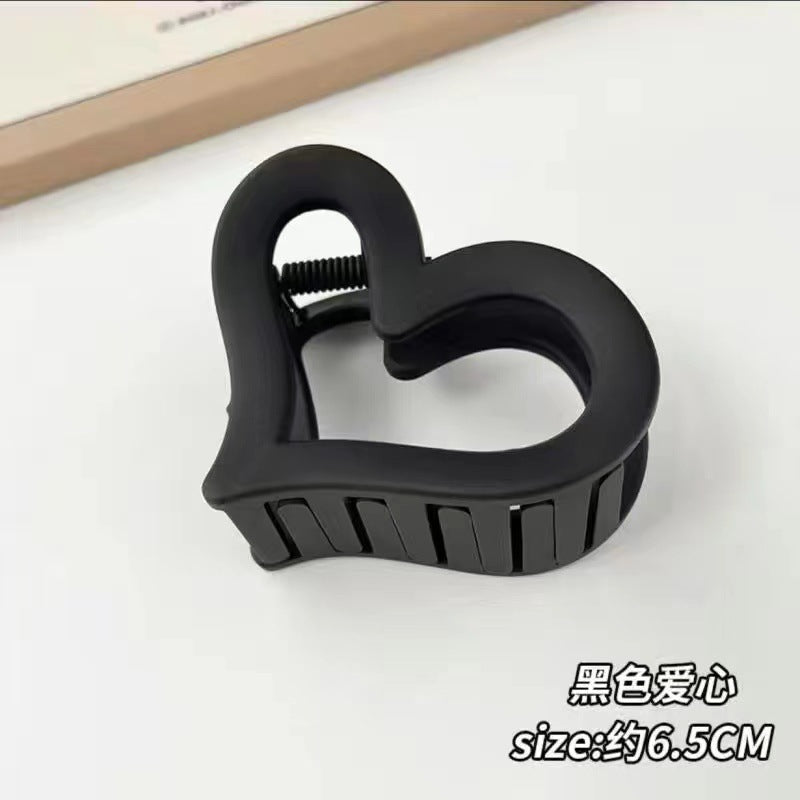 Wholesale Valentine's Day Maillard Style Acrylic Grab Clip Advanced Hair Accessories
