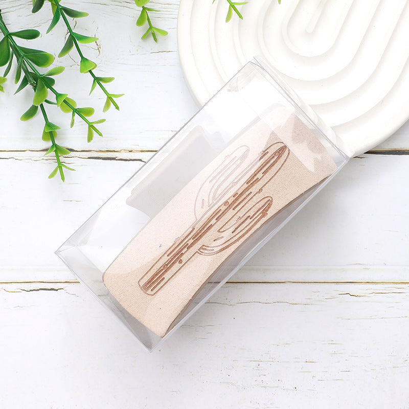 Wholesale Fresh and Simple Western Style Carved Cactus Sunflower Hair Clips